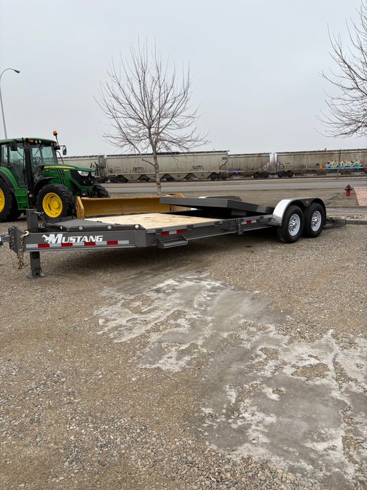 New Mustang 22’ Tiltdeck Trailer Just Landed!
