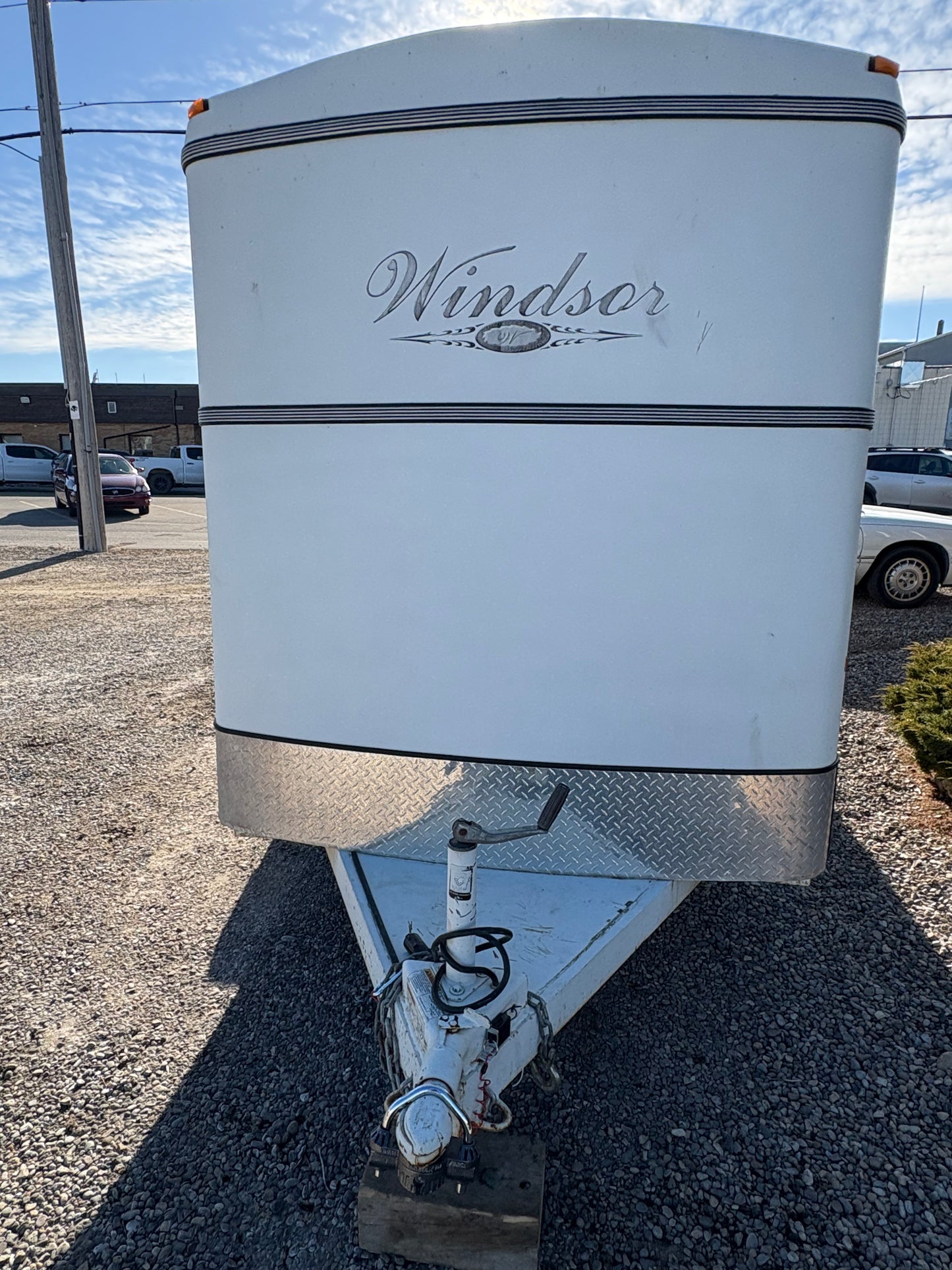 Windsor 2Horse Stock/ Combo Horse Trailer