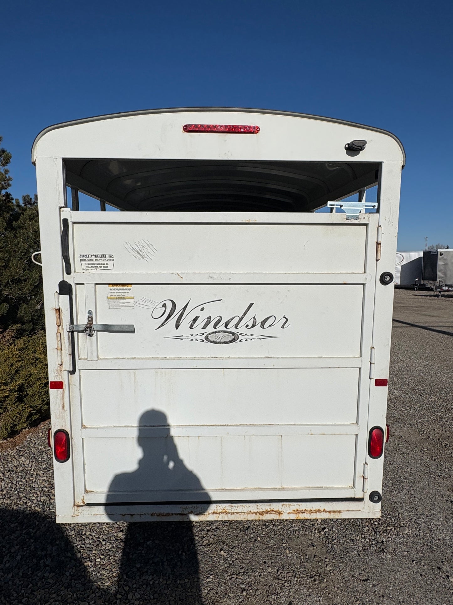 Windsor 2Horse Stock/ Combo Horse Trailer