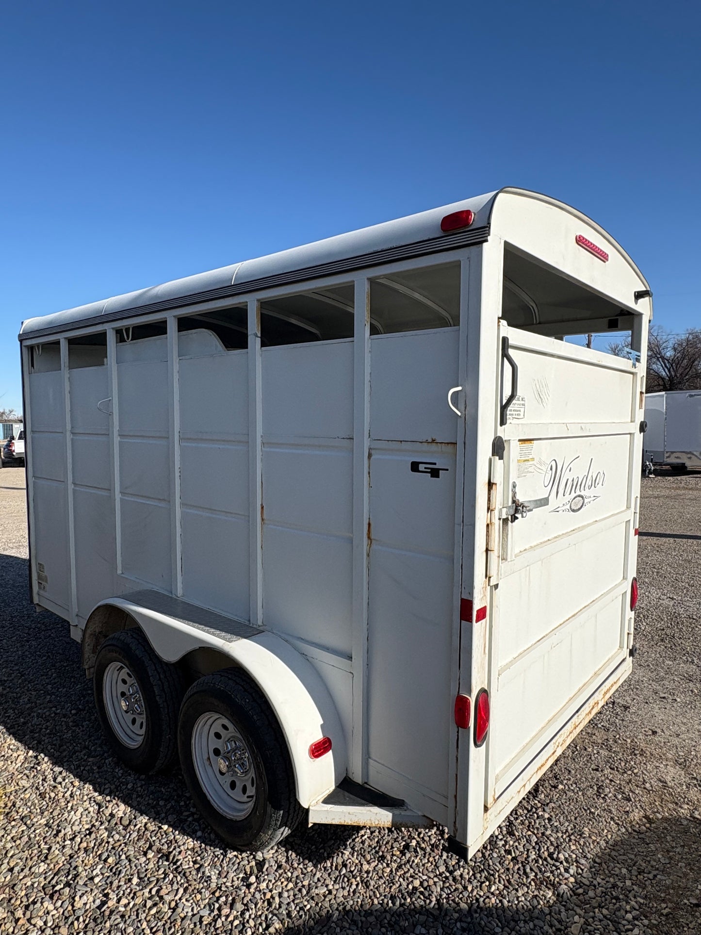 Windsor 2Horse Stock/ Combo Horse Trailer