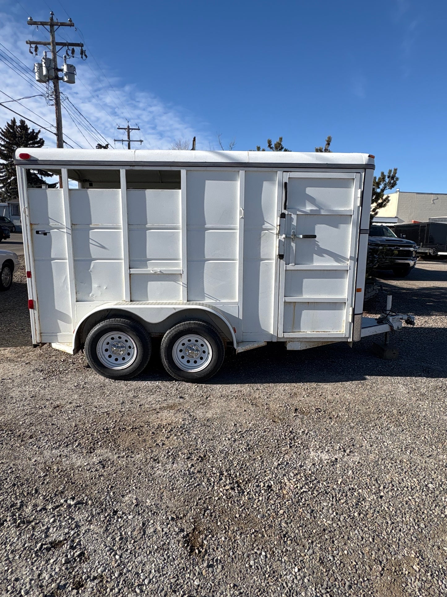 Windsor 2Horse Stock/ Combo Horse Trailer