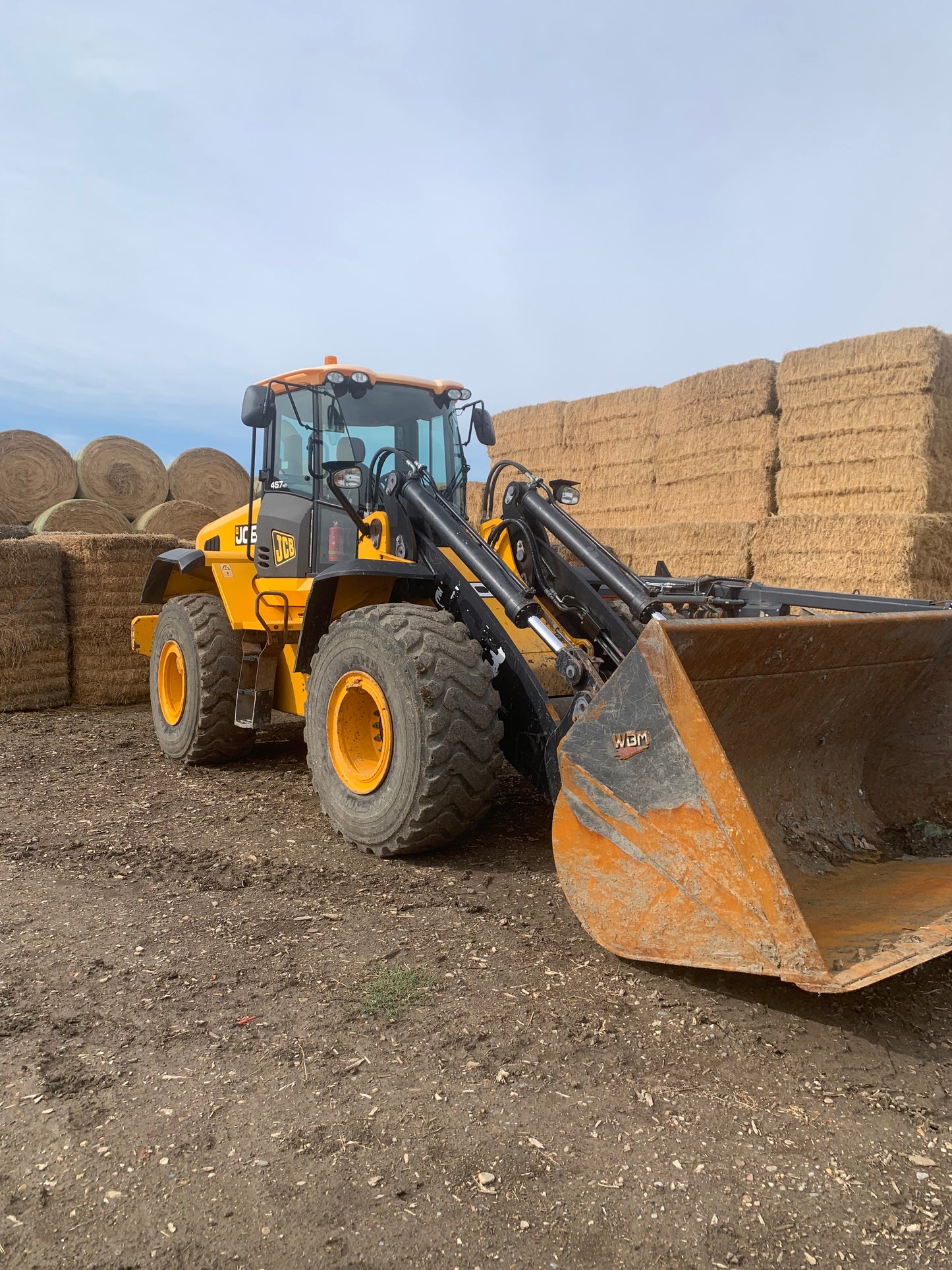 2014 JCB 457HT Wheel Loader